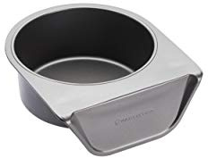 MasterClass Smart Stack Round Cake Tin, PFAS-Free Non-Stick Carbon Steel Bakeware for Cakes and Sponges, Large Lip for Safe Handling, 21.5cm