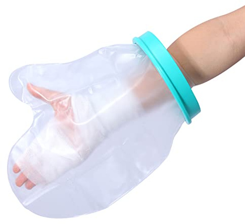 yeloumiss Gipsschutz Wasserdichter Hand Erwachsene Verbandschutz | Wiederverwendbar Duschüberzug Handschutz für Hand, Handgelenk, Finger um Casts und Bandagen trocken zu halten
