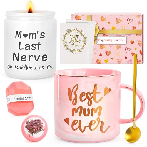 Birthday Gifts for Mum Her, Mum Birthday Gifts, Christmas Presents from Daughter Son Husband, Funny Personalised Presents for Mothers Day