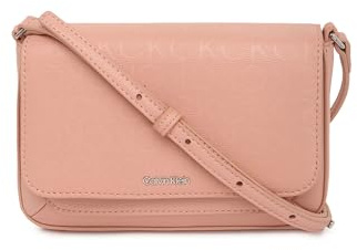 Calvin Klein CK Must Crossbody Bag Cafe Au Lait Mono