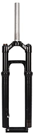 27.5 Federgabel,gerades Rohr, ultraleichte Aluminiumlegierung, Mountainbike-Federung, Mountainbike-Vordergabeln, Standard-Schnellspanner, schwarz, Bike reifen leuchten sram butter gabel in der s