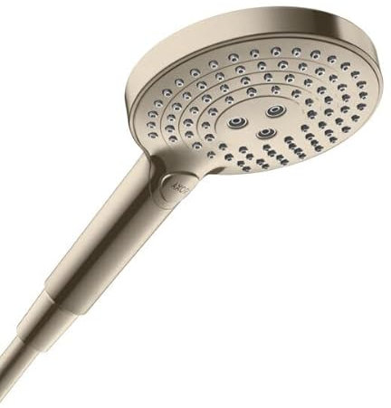 hansgrohe Handbrause EcoSmart Axor innenl. WF, 120mm, 3jet, brush. ni.