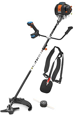 Débroussailleuse thermique 31cc avec démarrage électrique - Lawnmaster