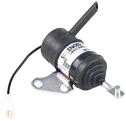 BIVOO 16851-60014 Carburant arrêt arrêt Tondeuse Tracteur Anti Corrosion Durable Professionnel électrovanne Accessoires contrôle for