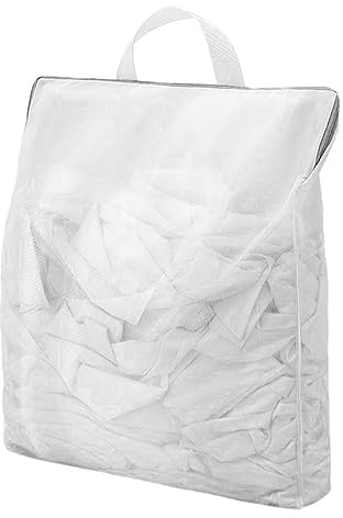 Sacchetti per la biancheria in rete per lavatrice, per la biancheria, per sacchetti delicati, per la biancheria, a d'ape con grande motivo a d'ape e manico