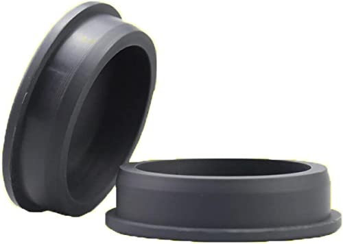 Rubber Seal Hole Plugs, Drill Hole Cover Caps, Rubber Seal Hole Plugs,Dust plug,Closing Plug,2pcs 19.5mm-25mm Round Silicone Rubber Seal Hole Plugs Blanking End Caps Seal T Type Stopper (Color : Black