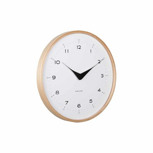 Karlsson 'OSADO DOME' wall clock - WHITE (30cm - KA5995WH)