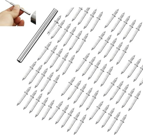 Generisch Nahtloser Nagel mit Doppelköpfigem Sockelfaden, Stahlnägel Betonnägel, Ziernägel Nägel für Betonwände, hettich bohrkörper exakta、spenglerschrauben betonnägel、Fischer dübel mit Schrauben
