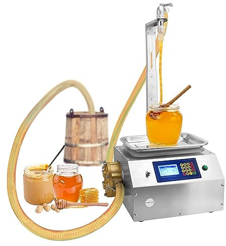 Riempitrice quantitativa liquidi viscosi Macchina riempitrice per liquidi 20ml-10000ml Riempitrice per bottiglie Piccola riempitrice 15L/min Riempitrice manuale per bottiglie per pasta di se
