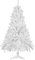 CCLIFE Künstlicher Weihnachtsbaum Nordmanntanne, 150cm, 380 Astspitzen, Tannenbaum Klein, Spritzguss, Weiß, Cushhom