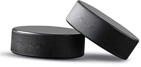 INOOMP 8stücke Standard-hockeypucks Aus Gummi Eishockeypucks Für Übungstraining Hockey-sportartikel Professionelle Pucks Langlebig Und Solide Für EIS Oder Teichhockey