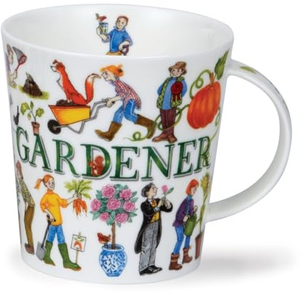 Dunoon Caingorm The Gardener Becher aus feinem Knochen, 0,48 l
