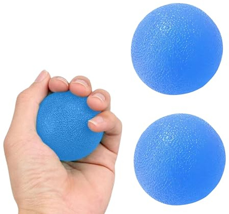 Wonder Care Stressball – Gel-Gymnastikball zur Stressbewältigung in der Physiotherapie | Quetschball für die Handtherapie, Physio-Gelball für Arthritis, Handgymnastikball für Finger und Handgelenk