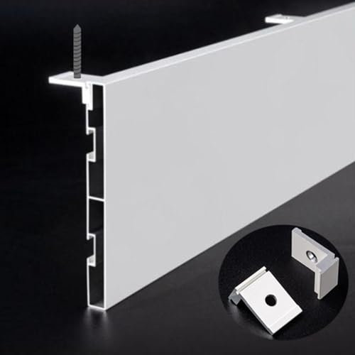 Generisch Dekorativer Fenstervorhang zur Deckenmontage, Querbehang, 14 cm, für Wohnzimmer/Balkon/Büro – 6 m (18 Fuß)