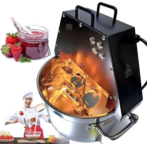 Mixeur-agitateur automatique pour marmites, mixeur professionnel 10 L, batteur sur socle en acier inoxydable, agitateur pour sauces et assaisonnements pour marmites chaudes