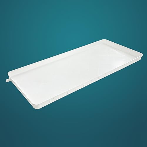 Vaschetta di scarico del condizionatore d'aria, vassoio di scarico della condensa per unità CA divisa interno/esterno, kit antigoccia universale per pompe di calore