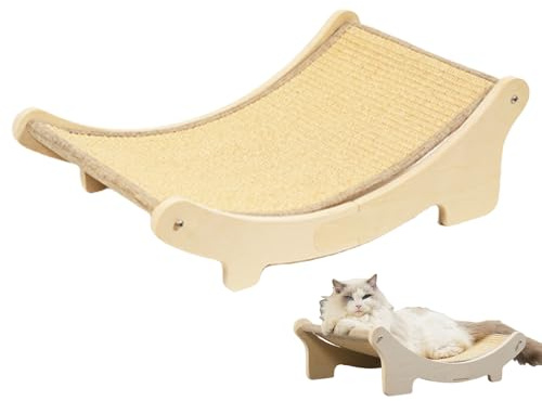 atoio Per Gatti | Amaca atoio Per Gatti Domestici,Relax In Sisal Per Pet E Tavola Per are Per Cuccioli Per Affilare Artigli E Protezione Mobili,Salvaguarda Divano Pavimento e Altro da
