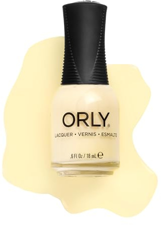 ORLY Pastel Yellow Nail Polish | Cream Finish | Smooth, Even Coverage | Precision Gripper Cap | Vegan & Cruelty-Free (Honey Yuzu)