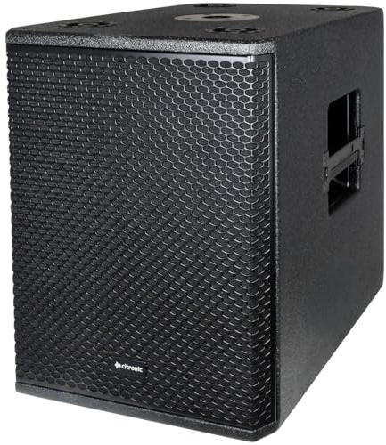 Citronic | CORVA 10-Inch Active Subwoofer | 900W Max Powered DJ PA Bass Speaker with DSP, USB Control & 18mm Plywood Enclosure | Professional Sound for Stage, Home Cinema & Outdoor Events