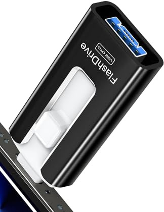SUDEHO USB Stick 16 GB, 4 in 1 Speicherstick für Smartphone, Android, Tablet & PC, Flash Laufwerk zum Sichern von Fotos, Videos und Dateien, Schwarz