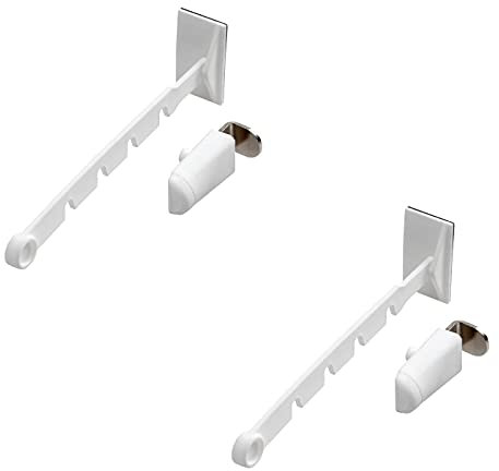 Ventanara® Kipp Regler für Fenster ohne Bohren Weiß 2er Set