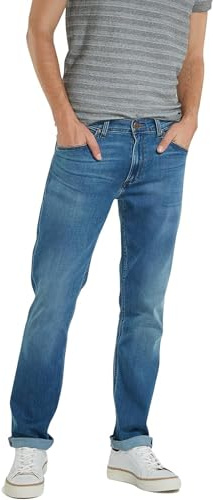 Wrangler Herren-Jeans Greensboro, Regular Fit, Straight Leg