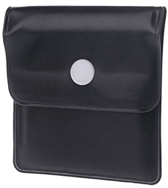 Get Fresh Portable Ashtray Pocket Smoking Cigar Tobacco Ash Storage Bag Fireproof Pvc Odorless Pouch Travel Beach Gifts Portable Ash Bag Black