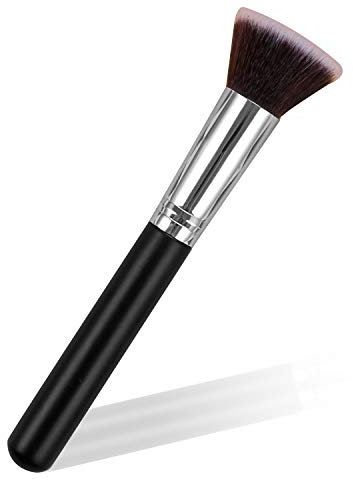 Foundation Make Up Brush Kabuki Flat Top Makeup Brushes, Perfect for Blending Liquid, Application for Concealer, Powder, Cream or Flawless Powder Cosmetics
