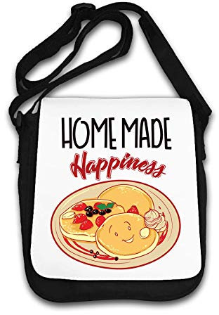 Home Made Happiness Strawberry Pancakes Schultertasche