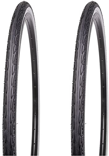 Resul Kujo 26x1 3/8 Zoll Fahrradreifen-Set mit Weisswand 37-590