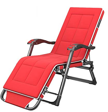 DUNAKE Komfortable Schwerelosigkeit Liege Terrasse,Relaxliege Liegestuhl, Gartenliege Sonnenliege,praktische Klappliege,Verstellbar Rückenlehne, Ergonomische Atmungsaktive Sonneliege Gartenstuhl