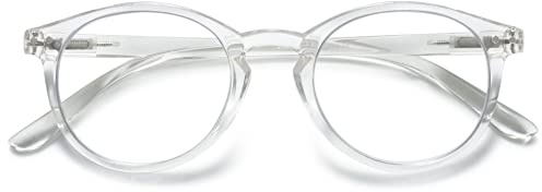 VEVESMUNDO Computer Lesebrille Blaulichtfilter Vintage Federscharnier Qualität Anti Blaulicht Lesehilfe Sehhilfe Blaulichtblockierend Brille für Damen Herren