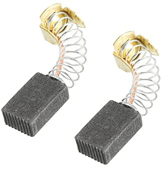 PATIKIL Carbón Cepillos 15x10x6mm para Eléctricos Motores 2pcs | Eléctrica Herramienta Angular Amoladora Mesa Sierra Repuesto Pieza Reparación