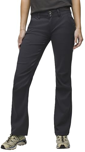 prAna Women's Standard Halle Pant, Coal, 8xRG
