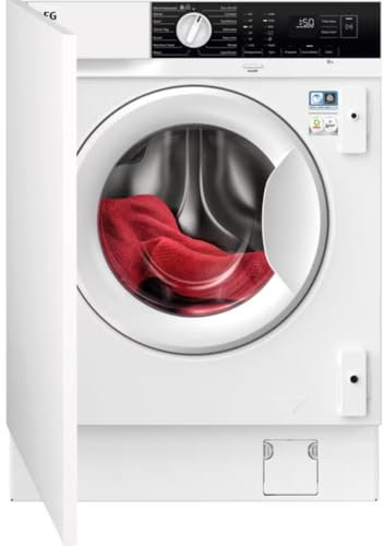 6000 Series AutoSense 8kg Wash 4kg Dry 1600rpm Integrated Washer Dryer - White