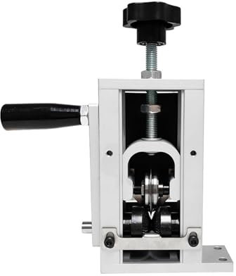 Wire Stripper Machine, Wire EDM Stripper Machine Wire Puller Peeling Automatic Hand Crank Manual Scrap Copper Cable Stripping Diameter 1-21mm