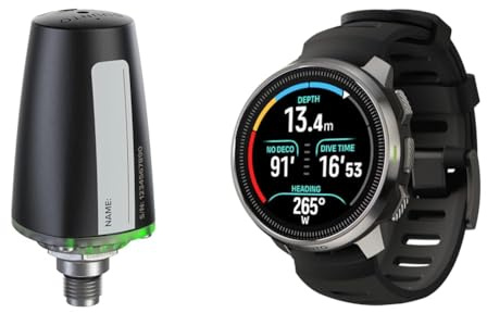 SUUNTO Ocean All Schwarz + TANKPOD Multi