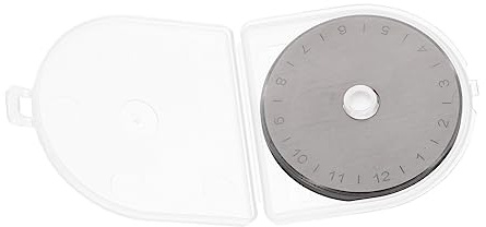 UKCOCO 10 piezas Cuchillas de Repuesto Giratorias para Cortar Tela y Cuero de Afiladas y Duraderas para Costura Patchwork y Manualidades