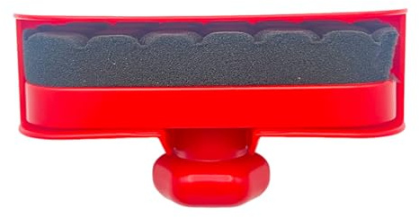 Aplicador de neumáticos para automóviles, almohadilla de brillo, esponja de espuma, goma de rueda con cepillo de detalles para coche, camión, SUV, lavado exterior, pulidor, limpieza, mantenimiento
