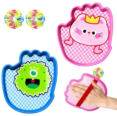 Nhujevkom Set Del Gioco Di Cattura Della Palla,Giocattolo Interattivo,Giochi Di Set Per Catturare La Palla - Per Attività All'Aperto Famiglia Parco Asilo Giardino Di Gioco Sviluppo Divertimento Indoor