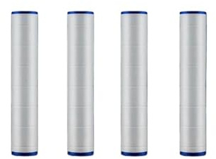 Pommeau de douche double face for salle de bain, 3 jets, économie d'eau et filtration(Exra 4 filters)