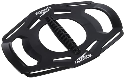 Speedo Unisex-Erwachsene Schwimmtraining Pushplate .5 Schiebeplatte, geformt, Schwarz, Einheitsgröße
