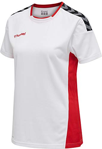 hummel Jersey S/S Hmlautentisk multisport dam storlek