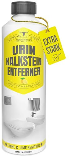 Urinsteinentferner & Urinsteinlöser extra stark | Kalkreiniger für Toiletten Reinigung im Badezimmer | WC Reiniger als WC-Bidet Reiniger & Toilettenreiniger von URBAN FOREST (1000ml)