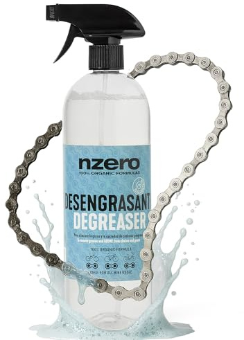 NZERO BIKE | Sgrassante Biciclette Liquido 1000 ml | Spray con Trigger | Sgrassatore Catena e Trasmissione - più efficienza, meno sostanze chimiche, incolore, biodegradabile