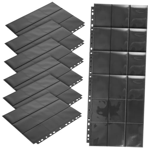 ifundom 50stücke Kartenhüllen Für Sammelkarten Fächer Transparent Für Spielkarten -karten Schutz Und Organisation Für Fotos Und Sammlerstücke