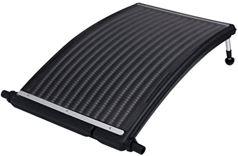 NQJIBUE Panneau chauffant solaire incurvé pour piscine et spa 110 x 65 cm Accessoires piscine et spa