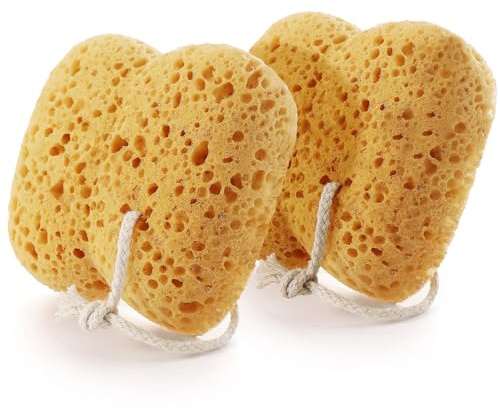 Azymi Shower Sponge 2-Pack – Exfoliating Body Scrubber