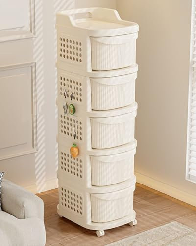 Armario de baño con soporte para papel higiénico y estante de almacenamiento de cocina, organizador debajo del fregadero, para organización de baño y cocina, estable y duradero, con alta capacidad de