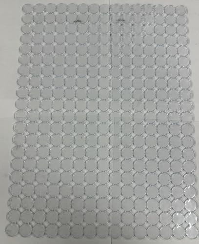 Sink Mat Sink Liner Kitchen Sink Liner Kitchen Sink Protector Mat Prevents Slips Scratches Clear Sink Protector Fast Draining Easy Clean Mat Protector Stainless Porcelain Steel Assorted Color(1 Count)